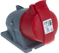 Розетка наружной установки ABB 16А 3P+N+E IP44 2CMA193115R1000