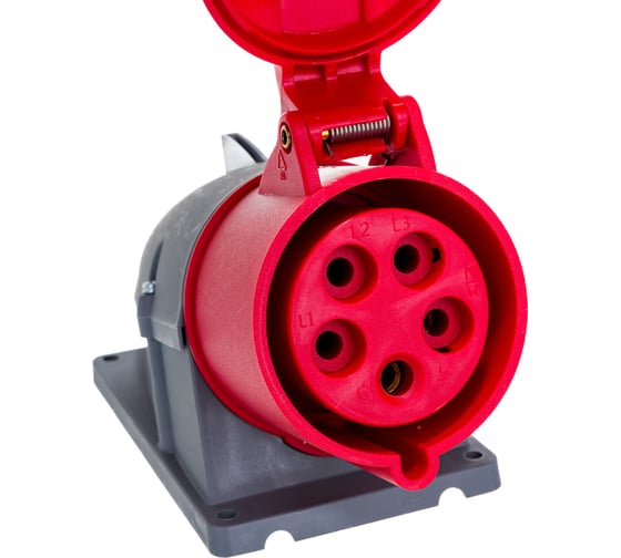 Розетка наружной установки 32А 3P+N+E IP44 ABB 2CMA193139R1000