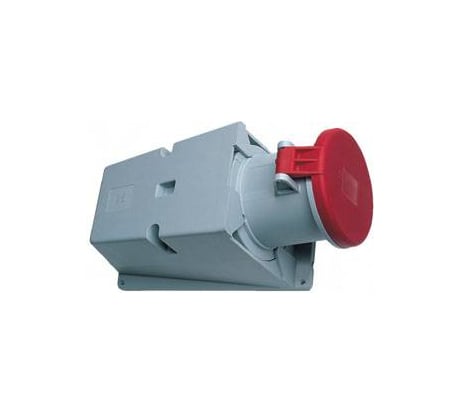 Розетка наружной установки 63А 3P+N+E IP44 ABB 2CMA167484R1000