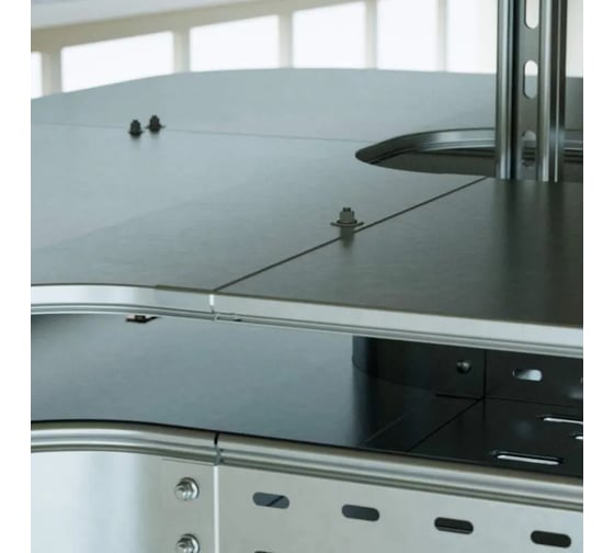 Крышка DKC для лотка осн. 300 с заземл. L3000 дл.3м 35525DIY
