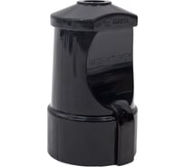 Штепсельное гнездо б/з, черное Makel 10054