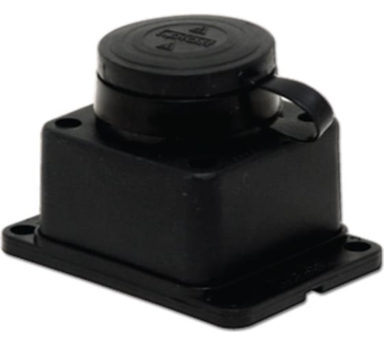 Наружная розетка TP Electric 16А 2P+E каучук. IP44 3101-306-0300