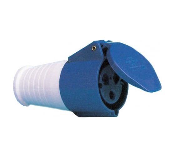 Кабельная розетка EKF 16A 2P+E IP44 213 ps-213-16-220