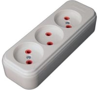 Колодка удлинителя 3-м без заземления Lezard 720-0300-303