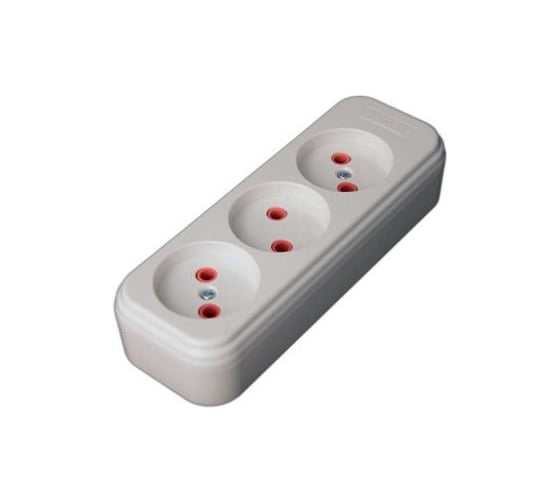 Колодка удлинителя 3-м без заземления Lezard 720-0300-303