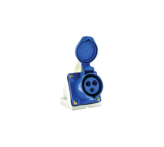 Розетка наружной установки EKF 32A 2P+Е IP44 123 ps-123-32-220