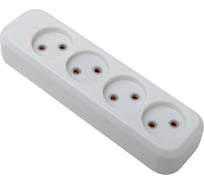 Колодка 4P 10А c защитой от детей Electraline 82119