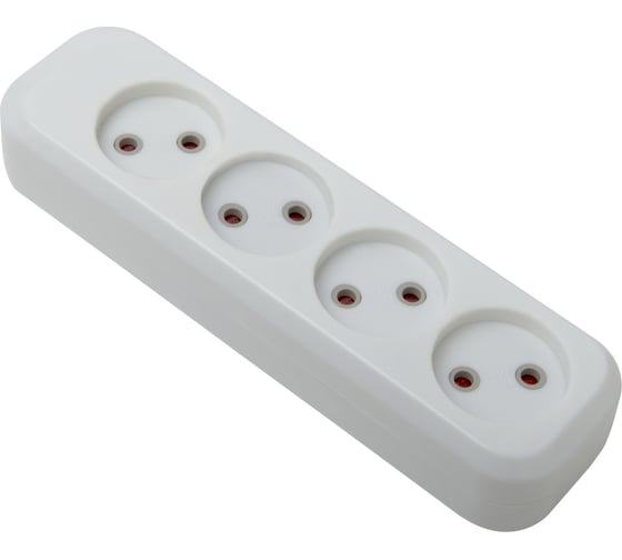 Колодка 4P 10А c защитой от детей Electraline 82119 1