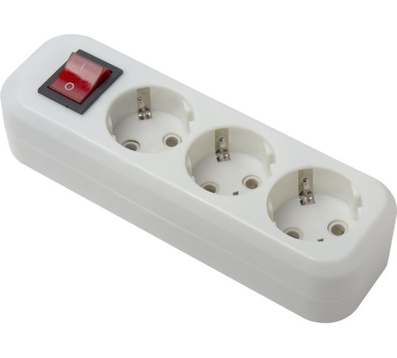 Электро удлинитель c выключателем Electraline 82117 1