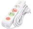 Сетевой фильтр Mutlusan Electric 3 гнезда 2xUSB,16А/250 3 метра 001 175 350002 03 00 3
