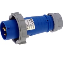 Кабельная вилка INPIN 16A/230V/1P+N+E/IP67 CA278