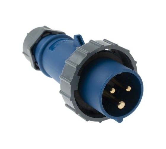 Кабельная вилка INPIN 16A/230V/1P+N+E/IP67 CA278