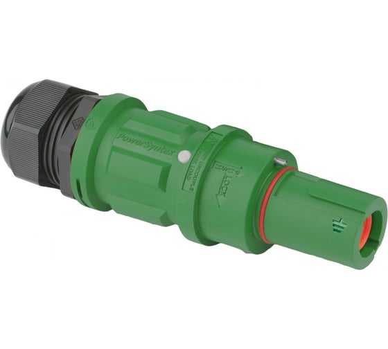 Кабельная вилка Valentini SPZ 480А/1P/IP67 Earth SPZ4LDEGN120MP
