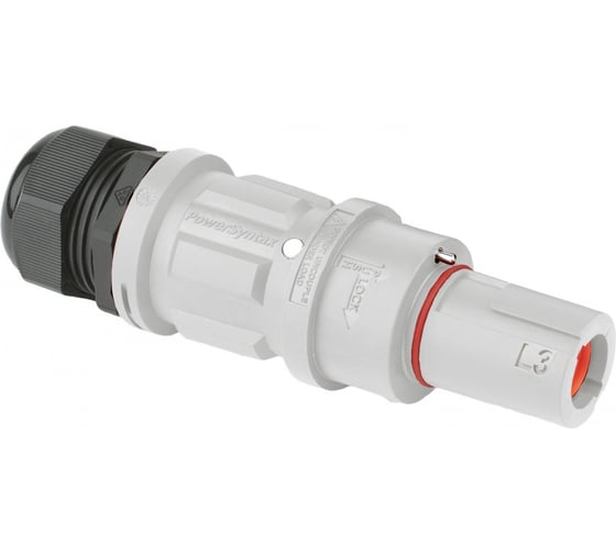 Кабельная вилка Valentini SPZ 480А/1P/IP67 L3 SPZ4LD3GY120MP 1