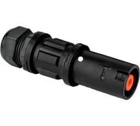 Кабельная розетка Valentini SPZ 480А/1P/IP67 L2 SPZ4LS2BK120MP