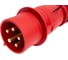 Кабельная вилка INPIN 32A/400V/3P+N+E/IP44 CA4 6