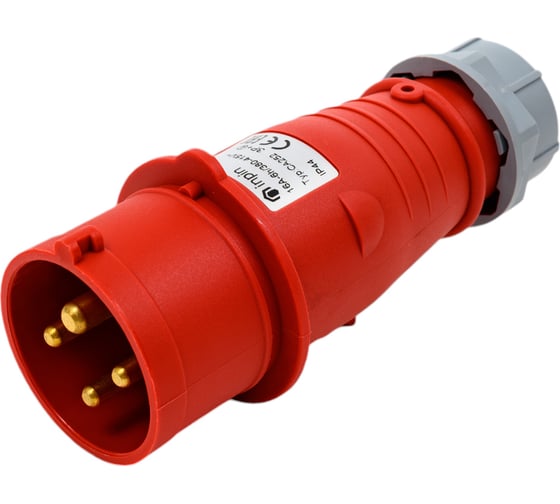 Кабельная вилка INPIN 16A/400V/3P+E/IP44 CA252
