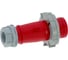 Кабельная контейнерная вилка INPIN 32A/400V/3P+E/IP67/3h, никелированные контакты CA2175 2