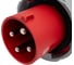 Кабельная вилка INPIN 63A/400V/3P+E/IP67 CA1110 6