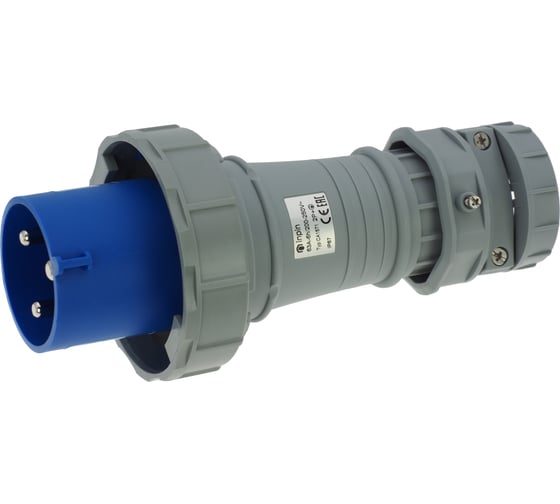 Кабельная вилка INPIN 63A/230V/1P+N+E/IP67 CA1571 1