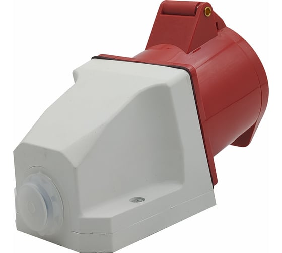 Стационарная розетка ANDELI AM-125 32A IP44 3P+N+E380В/415В ADL13-018