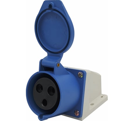 Стационарная розетка ANDELI AM-123 32A 220В~250В 2P+E IP44 ADL13-016