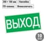 Знак ВЫХОД TDM ELECTRIC 200х100мм SQ0817-0056 5