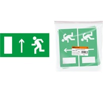 Знак "Направление к эвакуационному выходу прямо" TDM ELECTRIC 200х100мм, в упаковке 10 штук SQ0817-0051