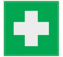 Знак Медицинская аптечка TDM ELECTRIC 150х150мм SQ0817-0023