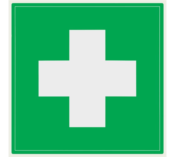 Знак Медицинская аптечка TDM ELECTRIC 150х150мм SQ0817-0023