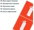 Знак "Огнетушитель" TDM ELECTRIC 150х150мм, в упаковке 10 штук SQ0817-0024 4