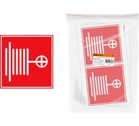 Знак Пожарный кран TDM ELECTRIC 150х150мм SQ0817-0029