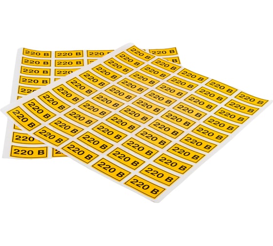 Символ 220В TDM ELECTRIC 20х40мм SQ0817-0009