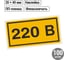 Символ 220В TDM ELECTRIC 20х40мм SQ0817-0009 2