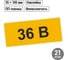 Символ "36В" 35х100мм, в упаковке 21 штука TDM ELECTRIC SQ0817-0006 2