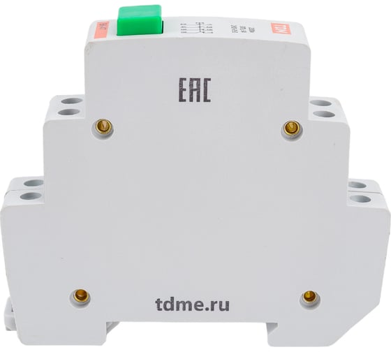 Кнопочный выключатель зеленый TDM ELECTRIC ВК-47 2НО;2НЗ SQ0214-0006