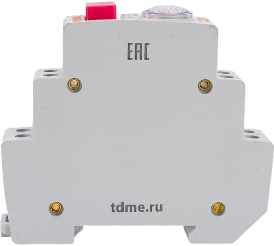 Кнопочный выключатель с индикацией TDM ELECTRIC ВКИ-47 красный LED 2НО;1НЗ AC/DC SQ0214-0002