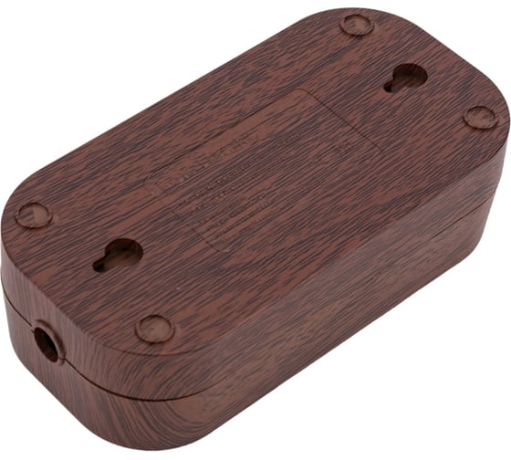 Розеточная колодка, 2 гнезда, бук TDM ELECTRIC SQ1806-0060