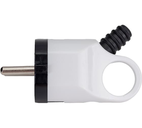 Угловая вилка с ушком, белая TDM ELECTRIC SQ1806-0005