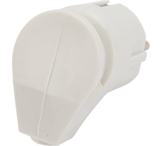 Угловая вилка, белая TDM ELECTRIC SQ1806-0007