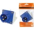 Вилка TDM ELECTRIC 523 стационарная 32А 220В IP44 SQ0605-0014 1