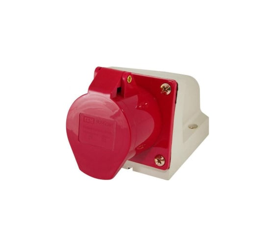 Стационарная розетка 114 TDM ELECTRIC 3Р+РЕ 16А 380В IP44 SQ0602-0002