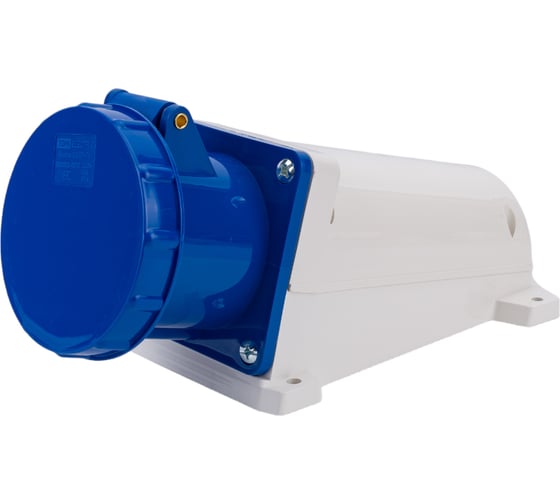 Стационарная розетка 133 TDM ELECTRIC 2Р+РЕ 63А 220В IP54 SQ0602-0010