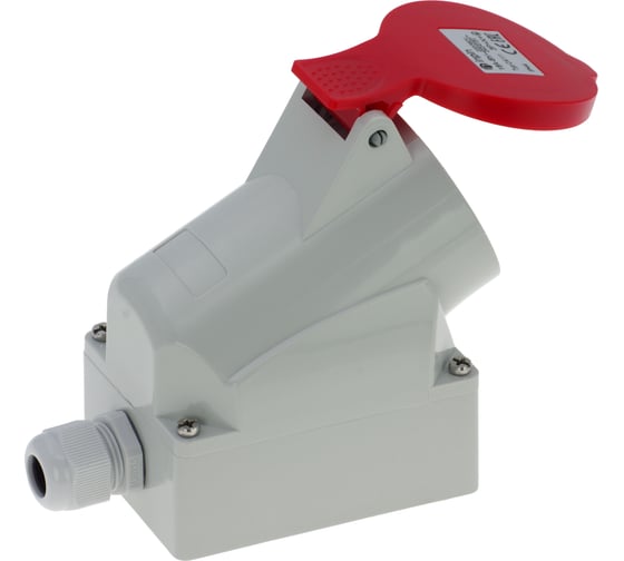 Настенная розетка INPIN 16A/400V/3P+N+E/IP44 CA111