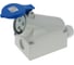Настенная розетка INPIN 32A/230V/1P+N+E/IP44 CA1421 1