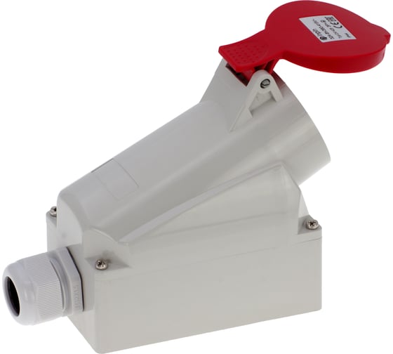 Настенная розетка INPIN 32A/400V/3P+E/IP44 CA1425