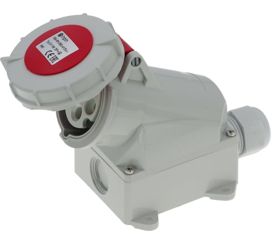 Настенная розетка INPIN 16A/400V/3P+E/IP67 CA1196 1