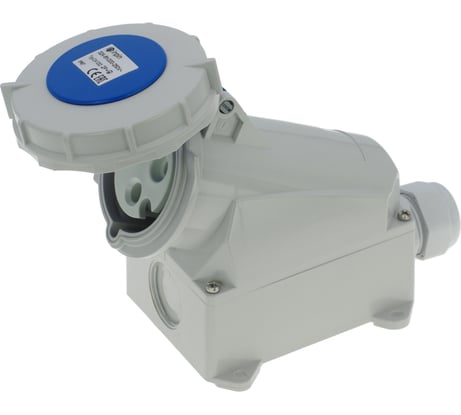Настенная розетка INPIN 32A/230V/1P+N+E/IP67 CA1202
