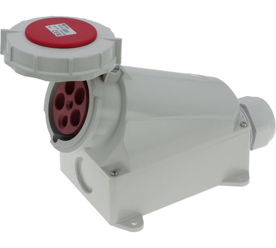 Настенная розетка INPIN 63A/400V/3P+N+E/IP67 CA136 1