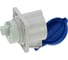 Встраиваемая розетка INPIN 32A/230V/1P+N+E/IP44, фланец 75x75 CA1395 3
